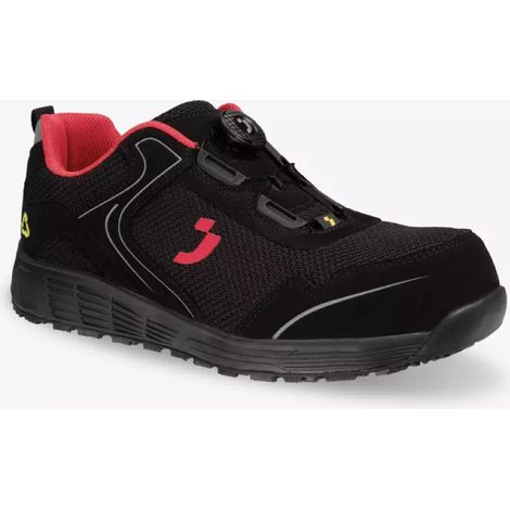 Scarpe antinfortunistiche larghe Safety Jogger ECOLOBI S1P LOW TLS Nero 35 (1/4)