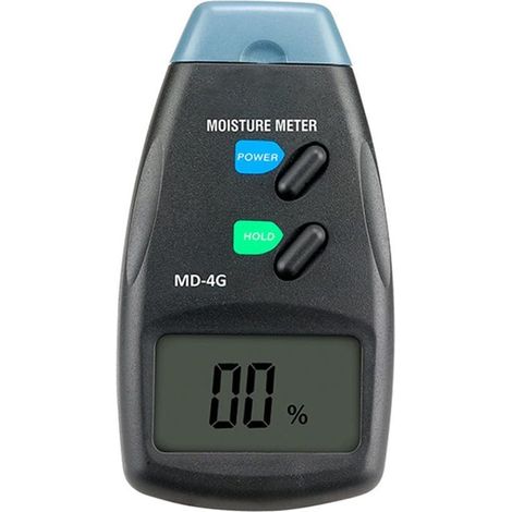 Moisture meter and detector with pin sensor for accurate readings of moisture in wood, drywall, timber and walls, and firewood. (1/5)