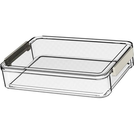 Coffret de rangement papier transparent, vitrine anti-poussière, protège-dossiers clair pour acte de mariage et livret de famille (1/4)