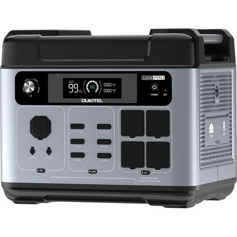 OUKITEL P2001E Pro Portable Power Station 3200W  2048Wh