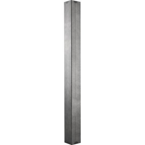 Säulenfuß Jaco Tischbein eckig 60x60mm Höhe 1057 mm, Schwarzstahl schutzlackiert