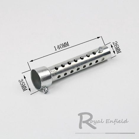 Silencieux d'échappement universel pour moto DB Killer, en acier inoxydable, dimensions : 35 mm x 140 mm, 42 mm x 45 mm x 48 mm x 60 mm. (1/4)