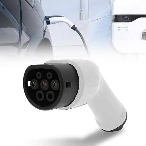 Câble de charge de type 2, 480 V 32 A, adapté aux véhicules électriques, universel, conforme à la norme IEC 62196,OUYLAF (1/5)