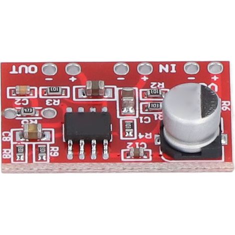 Carte préampli micro dynamique 2 voies stable durable module amplification AD828 25x16mm (1/5)