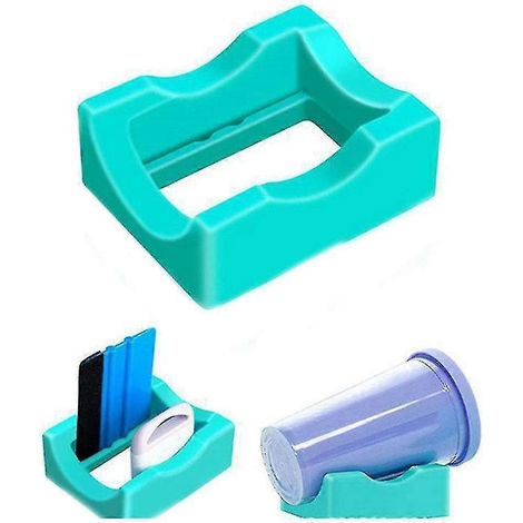 Petit porte-gobelet en silicone, porte-gobelet en silicone, porte-gobelet en verre, porte-gobelet en verre avec porte-gobelet intégré (1/5)