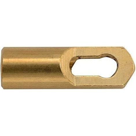 anguille 43001000 Anneau crochet laiton 6mm M5