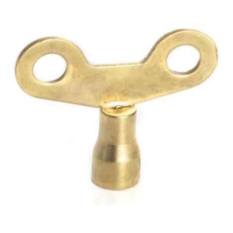 Clés à radiateur, clés de purge de plomberie, clés à robinet pleines, lot de 3 dorées (1/5)