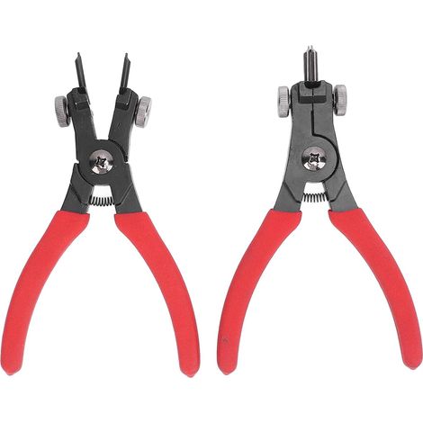 Lot de 2 pinces à circlips, pinces à circlips internes et externes réglables pour la plupart des véhicules (1/5)