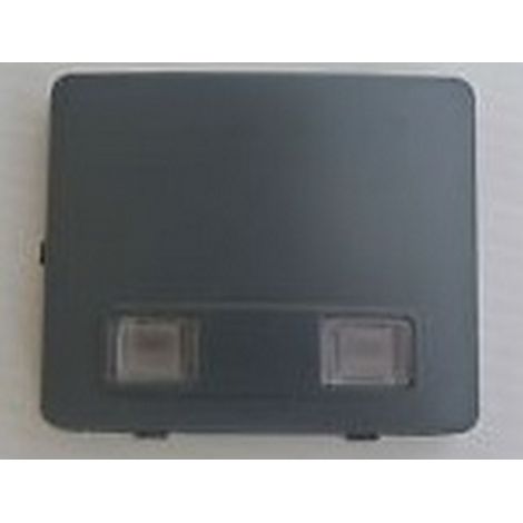 Legrand 86401 - SAGANE Plexo Gris 2 Dedos con LED