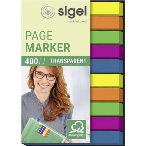 Sigel Marcatore adesivo HN617 Verde, Blu, Violetto, Giallo, Arancione (1/3)