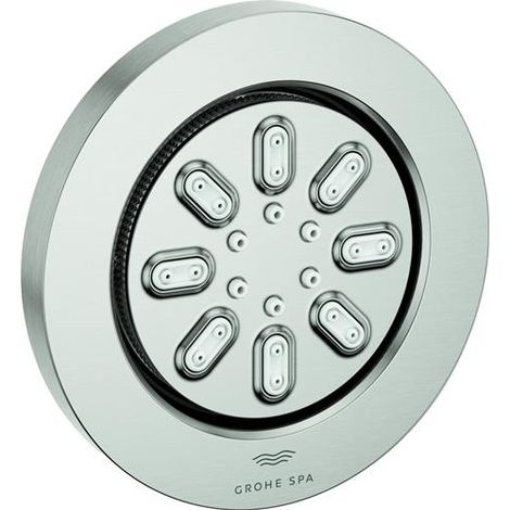 Grohe Rainshower Aqua Soffione doccia laterale a 2 getti Cromo spazzolato, 26801DC0