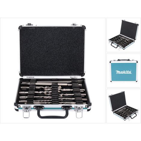 Satz mit 11 Bohrern und 2 SDS-PLUS Meißeln - Makita D-42400