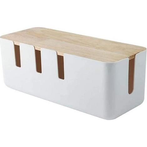 Grande boîte de rangement pour multiprises et gestion des câbles (1/5)