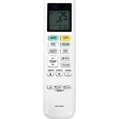 Remplacement de Daikin Air Conditioner télécommande Arc480 (1/5)