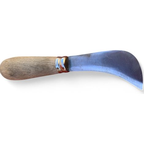 RONCOLA RONCA RONCOLINA COLTELLO MANICO LEGNO TERZA MISURA 15,5 CM MADE IN ITALY