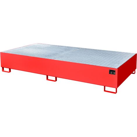 Bauer Südlohn Bac de rétention AW 1000-2, peint, rouge feu (1/2)