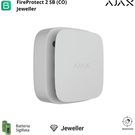 AJAX - 63218 - Détecteur de CO FireProtect 2 SB (CO) ASP