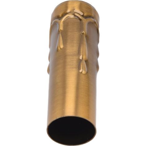 10 Sleeves, Iron, 80mm, E14 Socket, Tube, Chandelier Wall Light (1/5)