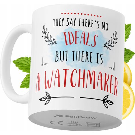 Lustige Kaffeetasse mit witzigem Textdesign für Uhrmacher – ideal für Geburtstage, Namenstage und Feiertage. Hochwertige Tasse für besondere Anlässe, ob zu Hause, im Büro oder bei der Arbeit. Farbe: W