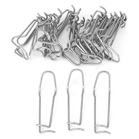Set di 30 clip per piante in acciaio inox – supporto per piante a molla – diametro 16 mm – per giardino e serra