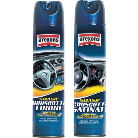 12 pz lucido spray per cruscotto areoxons smash lucida cruscotti 400 ml