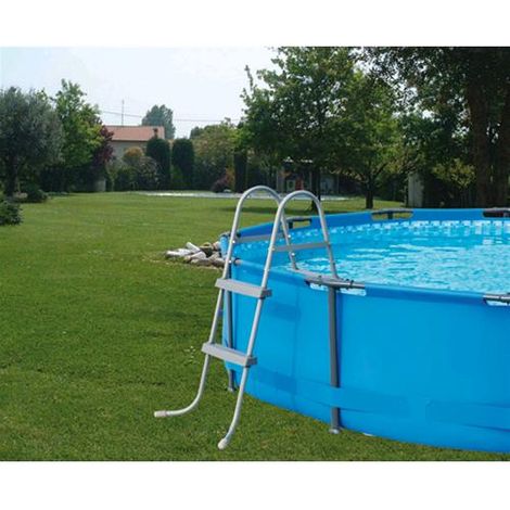 Scaletta Per Piscina 2 Gradini - Altezza 84 cm - Peso 5,6 Kg Bestway
