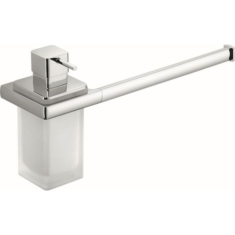 COLOMBO DESIGN Lulù spandisapone e porta salviette sinistro per bidet cromato codice prod: B62740CR-VAN (1/3)