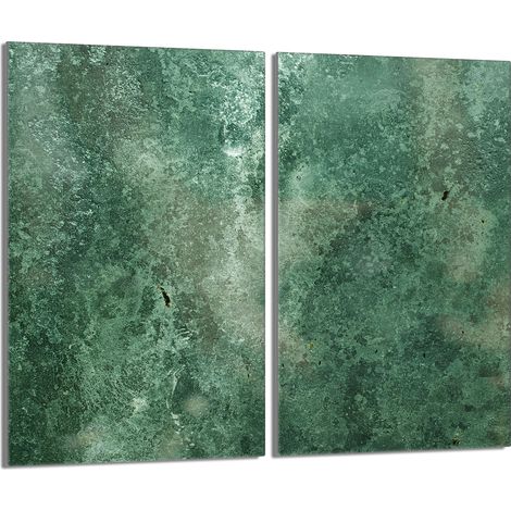 Placa protectora de vidrio para estufa 2x30x52 Turquesa (1/5)