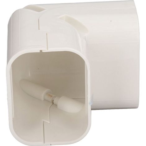 Accessoires de protection de tuyauterie pour climatiseur intérieur/extérieur, kit de protection de conduite en PVC, coude vertical série 80 417 (1/5)