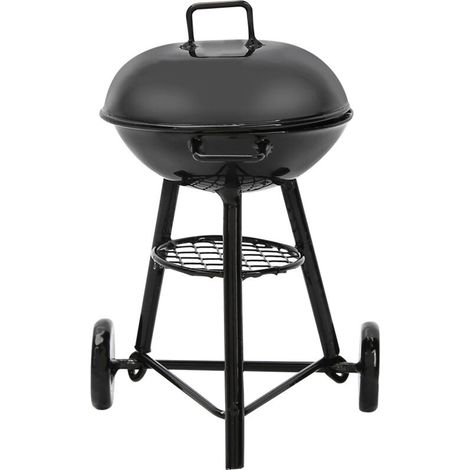 Barbecue miniature pour maison de poupée, four extérieur rond 1:12 accessoire de cuisson (1/5)