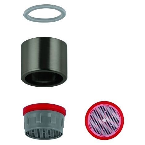 Mousseur 46895 hard graphite gebürstet (1/2)