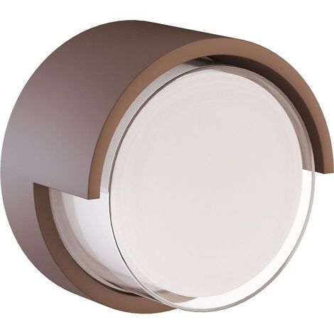 Applique LED da Esterno Blis Round 15W CCT Switch 2700K/3200K/4000K Corten - Fascio 250 Gradi - Beneito & Faure - Illuminazione (1/5)
