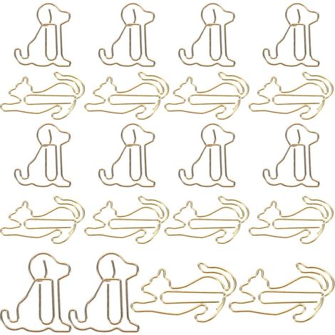 Niedliche Ebene Büroklammern Einfach zu Klemmen und Leicht (1/5)