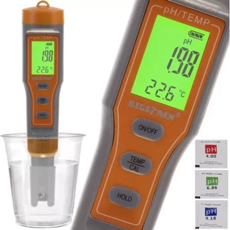 Testeur électronique de qualité de l'eau 4 en 1, pH, TDS, EC et température (1/2)