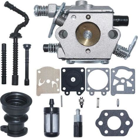 Pour STIHL MS250 025 MS230 023 MS210 pour la partie de tronçonneuse, kit de carburateur, 1123 120 0605, 1123 141 2200, 1123 141 (1/4)