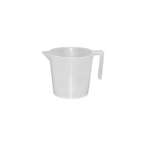 CARAFFA GRADUATA IN PLASTICA- - ml.250 - 5 pezzi XTRA