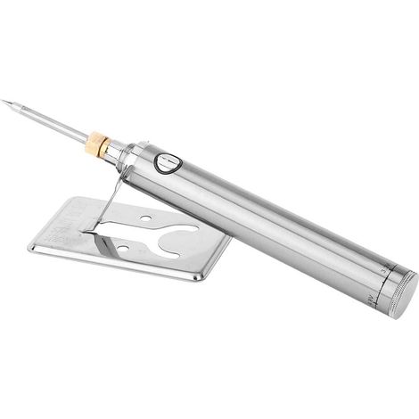 Mini-USB-Lötkolben-Set 5V Antioxidativer tragbarer wiederaufladbarer Lötkolben (Silber) (1/5)