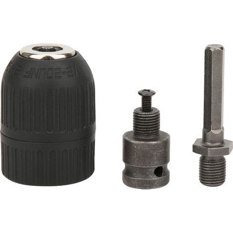 1/2-Zoll-Sechskantschaft-Adapter, tragbares elektrisches Bohrfutter, 2-13 mm 1/2-20UNF-Gewinde (1/5)