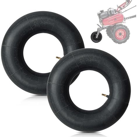 Pneu Brouette Roue: Tuyaux de Diable pour Pneus de Rechange Tracteurs, Tondeuses, Dollies, Noir (1/5)