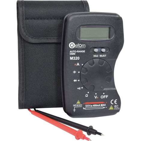 GEFOM MULTIMÈTRE DE POCHE À CALIBRAGE AUTOMATIQUE - 400420
