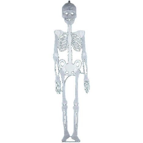 Squelette lumineux d'Halloween, phosphorescent, compatible avec les accessoires de décoration pour fêtes d'Halloween (1/5)