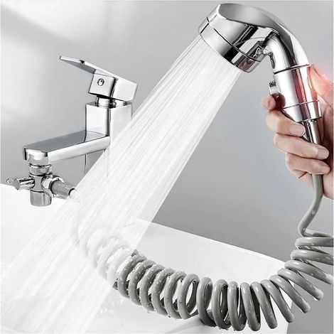 Neue 4-Punkt-Thermostatarmatur für Shampoo- und Duschköpfe, Wasserverteilerventil für Wasserhahn