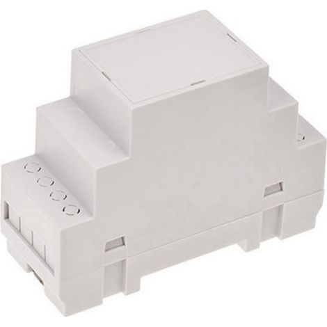 TRU COMPONENTS TC-7910800 Hutschienen-Gehäuse  35 x 90 x 65  ABS-V0 Grau 1 St. (1/3)