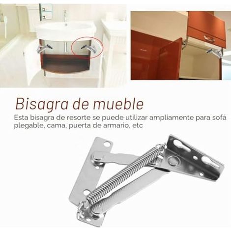 - 1 paire de charnières supérieures robustes en acier inoxydable, conformes aux normes industrielles, pour porte/placard de cuisine/armoire (1/5)