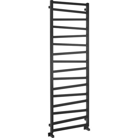 Sapho Zig - Heizkörper 60x181 cm, 824 W, schwarz ZG619B (1/5)