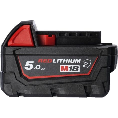 Batteria M18 B5-CR 5Ah Milwaukee 4932479265 Resistente Agli Agenti Chimici (1/2)