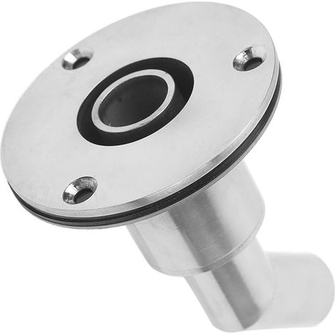 Raccord d'échappement 0,9in, tube courbé isolé thermiquement, embout fileté en acier pour chauffage stationnaire diesel, accessoire durable (1/5)