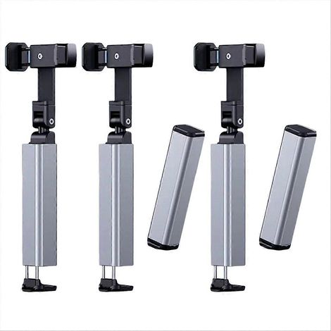 Support de tablette avec pince flexible pour téléphone portable, compatible avec les téléphones portables, à fixer sur un lit, un bureau ou une table (lot de 5). (1/5)