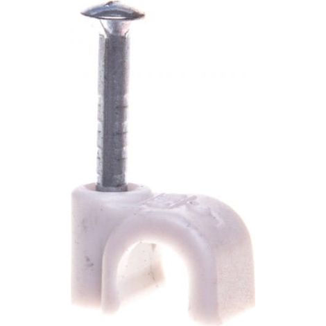 Soporte para cables ISO 5 mm con clavo 2x18 mm 2005 18 LGR 2227347 /100 unidades/