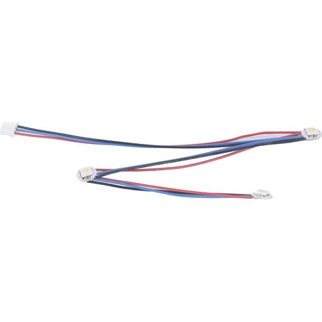 Barre lumineuse LED RGBW Mini Button PCB soudée avec câble PTFE pour extrudeuse, compatible avec l'imprimante 3D Voron 2.4 Stealthburner (5 V CC). (1/5)